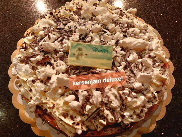 Winter Kersen Vlaai Deluxe op Zandbodem